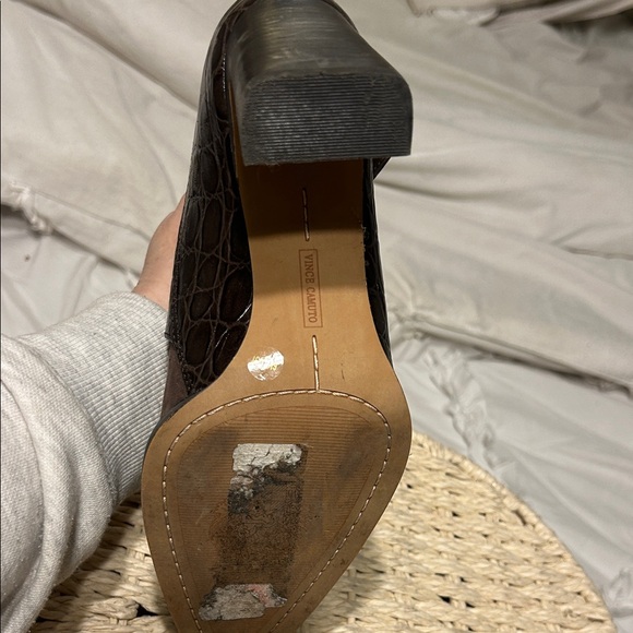 Vince Camuto Brown Leather Boots - Picture 5 of 10